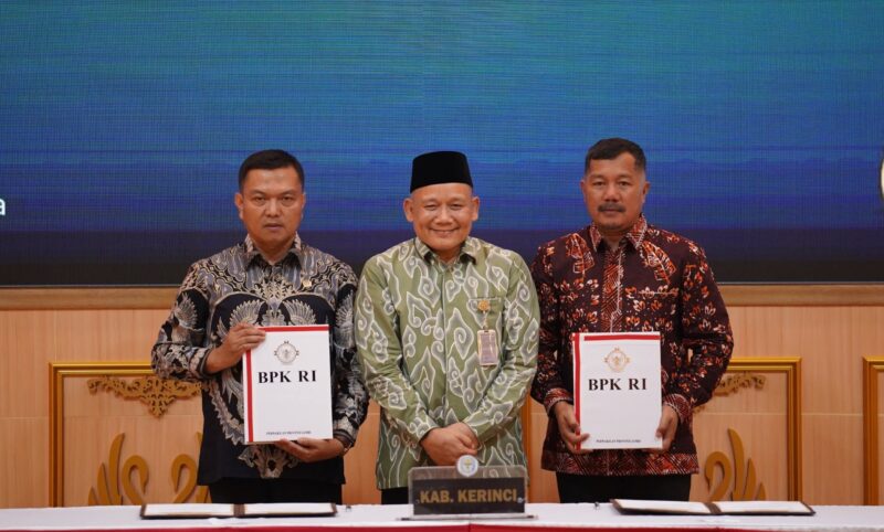 WTP Ke-11 untuk Kerinci, Bukti Tata Kelola Makin Baik