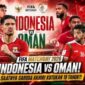 Siaran Langsung Timnas Indonesia vs Oman Malam Ini