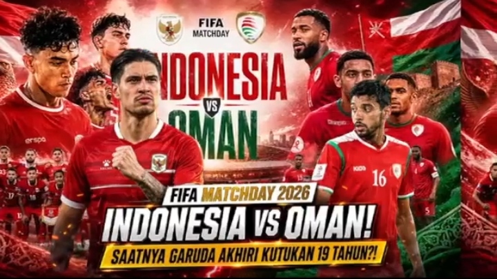 Siaran Langsung Timnas Indonesia vs Oman Malam Ini