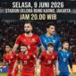 Indonesia vs Mozambik, Laga Penting FIFA Matchday