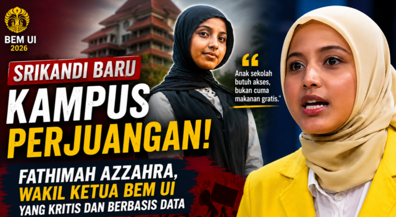 Fathimah Azzahra, Wakil Ketua BEM UI yang Viral