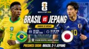 Prediksi Brasil vs Jepang: Selecao Favorit ke 16 Besar