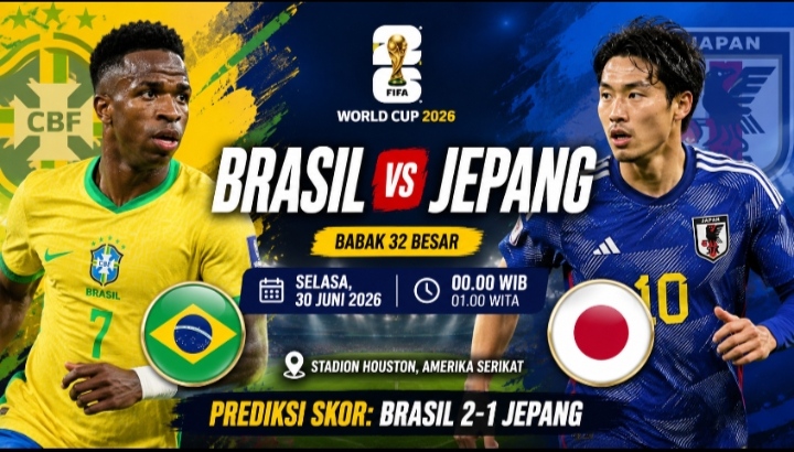 Prediksi Brasil vs Jepang: Selecao Favorit ke 16 Besar