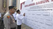 Anwar Sadat menandatangani Deklarasi Sabuk Kamtibmas (10/6/2026)