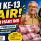 Kabar Gembira! Gaji Ke-13 ASN dan Pensiunan Cair Hari ini