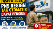 Taspen Ingatkan ASN, Resign Sebelum Pensiun Punya Konsekuensi