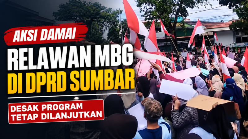 Relawan Sumbar Minta MBG Dilanjutkan
