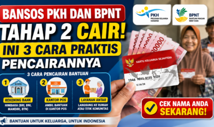 Kabar Gembira! Bansos PKH dan BPNT Tahap 2 Resmi Cair