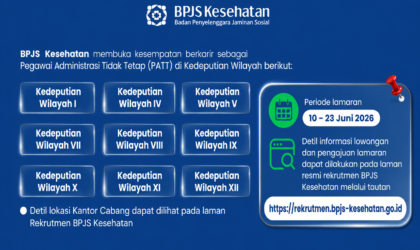 BPJS Kesehatan Buka Rekrutmen PATT 2026, Ini Syaratnya!