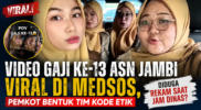 Video Gaji ke-13 Heboh Pemkot Jambi Periksa ASN