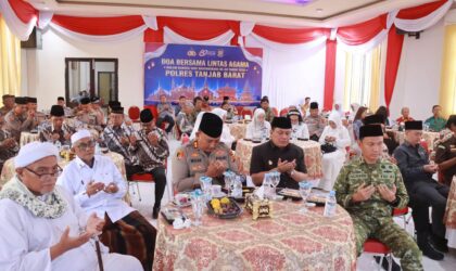 Wabup Katamso Hadiri Doa Lintas Agama HUT Bhayangkara ke-80