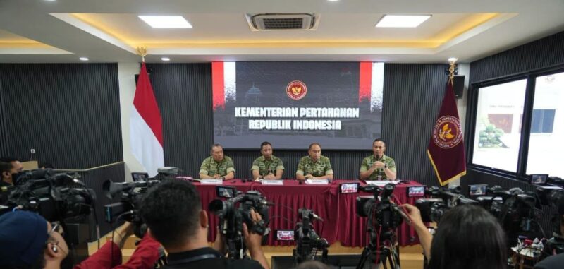 Kemhan konferensi pers Sabtu (27/6/2026)
foto Kemenhan
