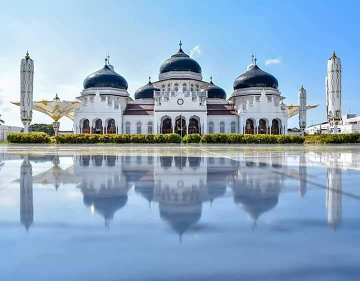 Masjid Raya Baiturrahman, Aceh (Foto Wahyu Fitriani)