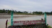 Titik lokasi MIN 5 Pidie Jaya yang hilang diterjang banjir