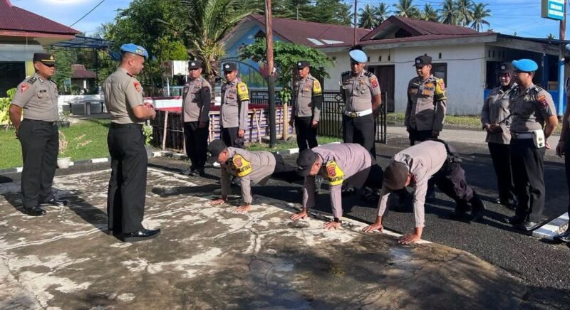 Sipropam Polres Pessel Gelar Gaktibplin Mendadak