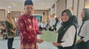 Azhar Hamzah menutup LATSAR CPNS Pemkot Sungai Penuh 2026