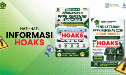 Waspada! Informasi Pendaftaran PPPK Kemenag 2026 Ternyata Hoaks