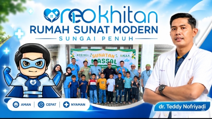 Neo Khitan Dipercaya PT KMH Sukseskan Sunatan Massal