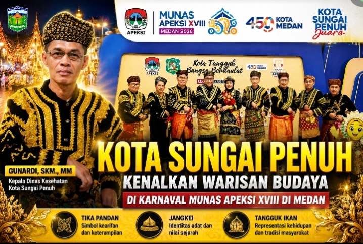 Gunardi Dampingi Wako Promosikan Budaya Kerinci di APEKSI XVIII