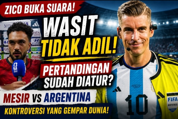 Zico Kecam Wasit Usai Kalah dari Argentina 