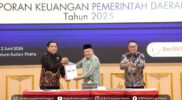 Ketua DPRD Hutri Randa Hadiri Penyerahan LHP BPK, Kota Sungai Penuh Raih Opini WTP ke-14