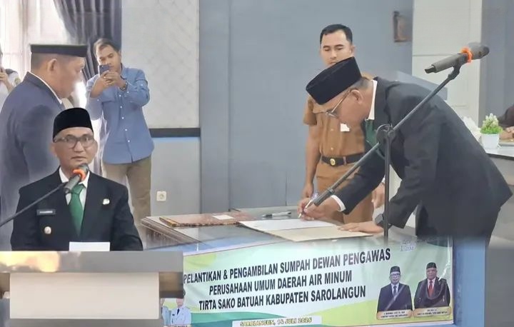 Hurmin Perkuat Tata Kelola Perumda Tirta Sako Batuah