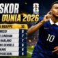 Top Skor Piala Dunia 2026: Mbappe Melesat, Tinggalkan Messi