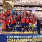 Trump Jadi Sorotan Saat Spanyol Angkat Trofi Piala Dunia 2026
