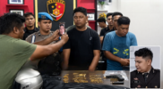 Rampok Toko Emas Pakai Senjata Api, Oknum Polisi Dibekuk