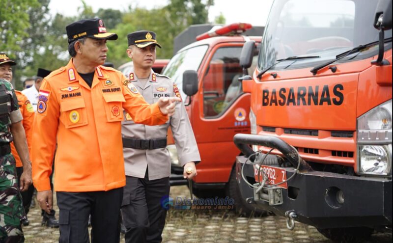 Muaro Jambi Perkuat Siaga Karhutla, Wabup Pimpin Apel