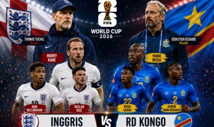 Prediksi Inggris vs RD Kongo