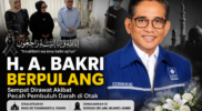 Pecah Pembuluh Darah, H. A. Bakri Tutup Usia pada 58 Tahun