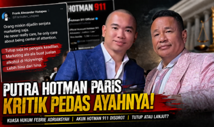 Putra Hotman Paris Soroti Keputusan Ayah Bela Febrie
