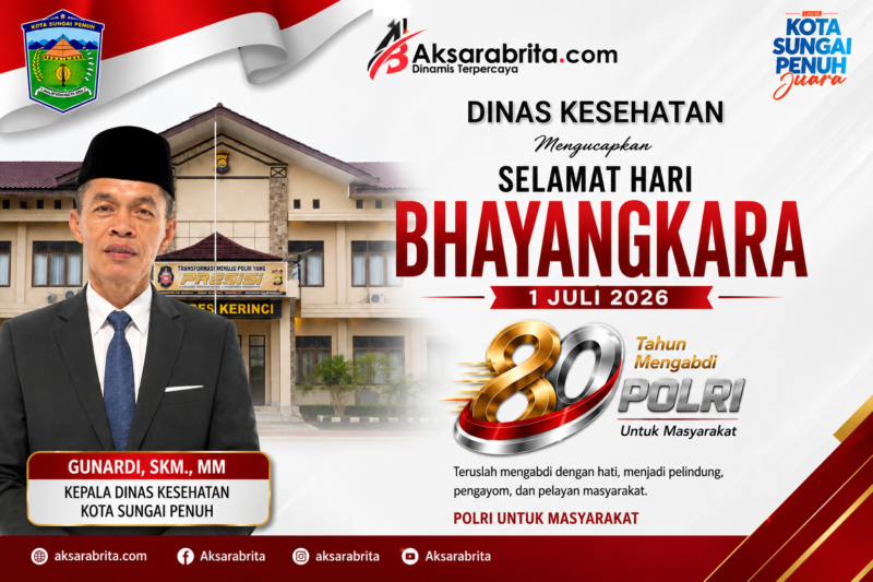 Hari Bhayangkara ke-80: Gunardi Apresiasi Kinerja Polri