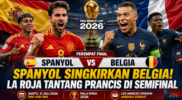 Spanyol Tantang Prancis di Semifinal Piala Dunia 2026