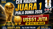 Berapa Hadiah Juara Piala Dunia 2026? Ini Nominal Resminya