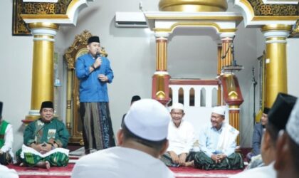 M Syukur saat subling di Masjid Al-Muhajirin