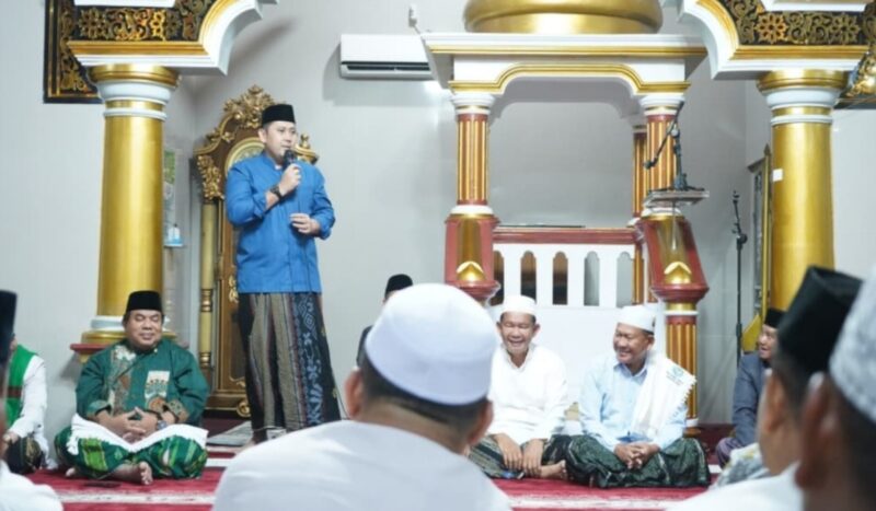 M Syukur saat subling di Masjid Al-Muhajirin