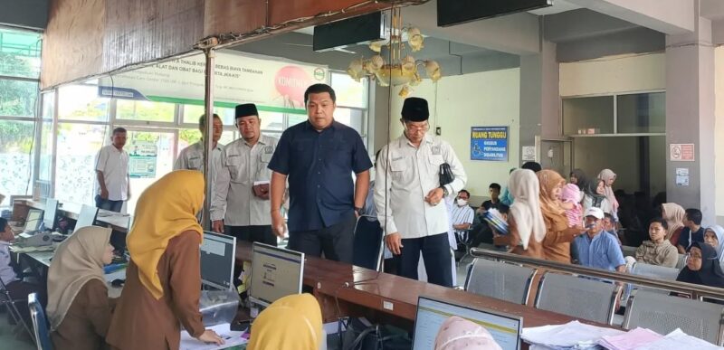 Pimpinan DPRD dan Komisi I Sidak RSUD Mayjend H.A. Thalib, Tingkatkan Mutu Pelayanan