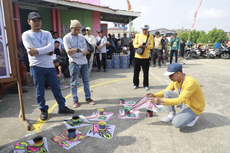 130 Peserta Ramaikan Lomba Permainan Tradisional Sauk’an Layangan di Kuala Tungkal