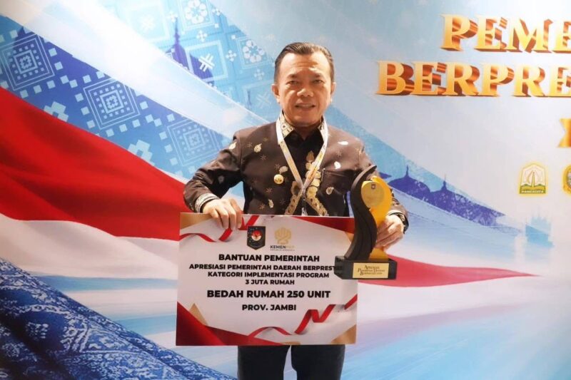 Jambi Raih Apresiasi, Rp5 Miliar untuk Bedah Rumah