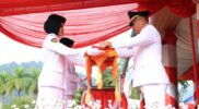Wali Kota Alfin memimpin upacara HUT ke-81 RI
