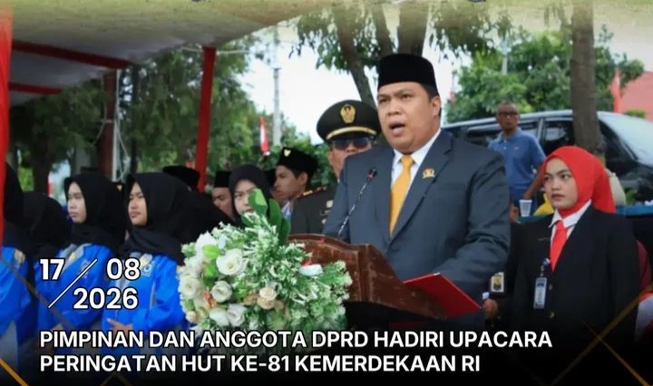 Ketua DPRD Sungai Penuh Hadiri Upacara HUT RI ke-81