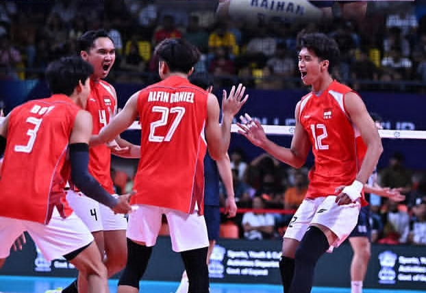 Timnas Voli Putra Indonesia saat juara AVC Men's Volleyball cup 2026 (foto Kemenpora)