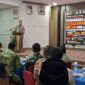 Rakor Penanggulangan Karhutla di Aula Rumah Dinas Bupati Merangin, Jumat (21/8).