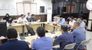 rapat pembahasan rencana pembangunan jaringan listrik desa di Ruang Fahmi Muchtar, PLN UP3 Jambi