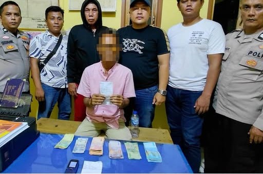 Polsek Batang Kapas Tangkap Pelaku Togel, Rekapan Angka Diamankan