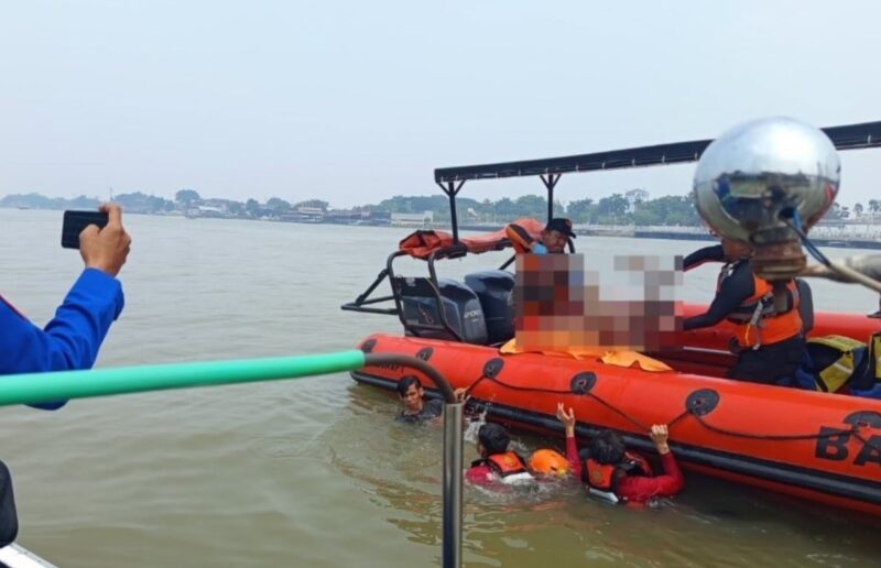 Tim SAR Temukan Tiga Anak Tenggelam di Sungai Musi