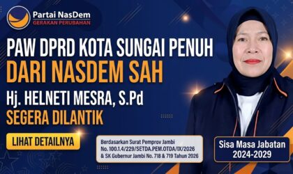 Helneti Mesra Segera Duduki Kursi DPRD Sungai Penuh