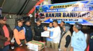 Pemkot Padang Salurkan Logistik dan Air Bersih